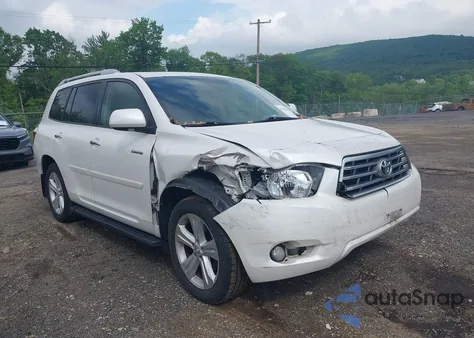 2010 Toyota Highlander Limited V6 z USA, uszkodzony, nr VIN 5TDDK3EH4AS017118